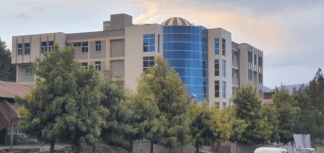 Administrative Headquarters & Cylindrical Glass Atrium